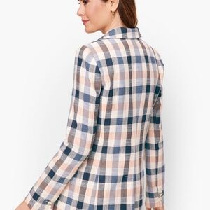 Talbots - Vivid Plaid Blazer